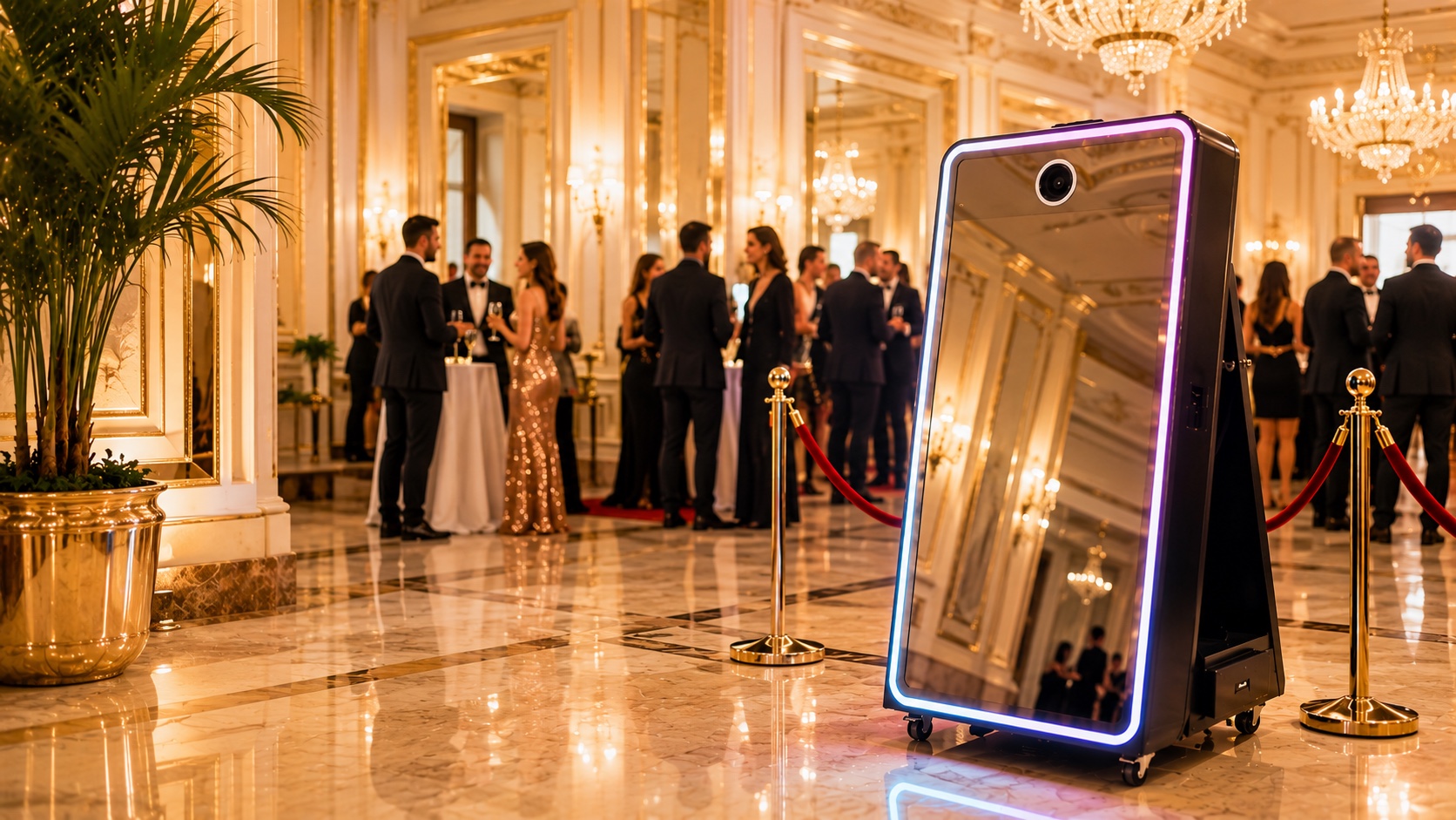 The Booth Club Mirror Edition en evenement premium a Limoges