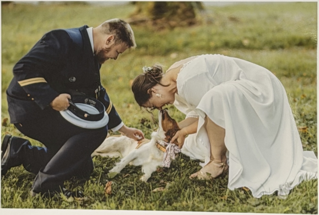 Après restauration par Studio Timeless : continuité retrouvée dans la photographie de mariage